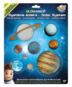 מדבקות מערכת השמש זוהרות בחושך מבית בוקי