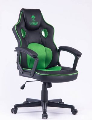 כיסא גיימינג ירוק שחור