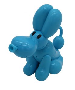 בובת כלב כחולה