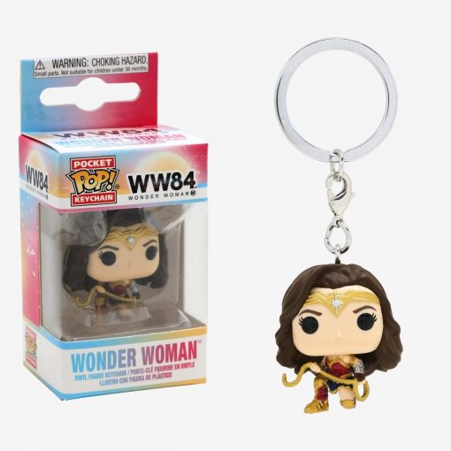מחזיק מפתחות בובת POP WONDER WOMAN WW 1984 WITH LASSO