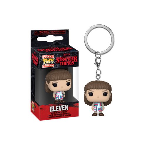 מחזיק מפתחות בובת POP EVEVEN STRAGER THINGS KEYCHAIN