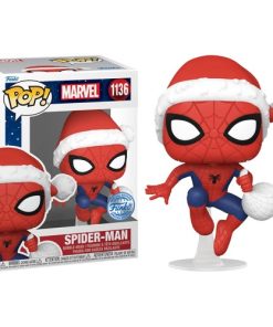 בובת פופ ספיידרמן סנטה קלאוס